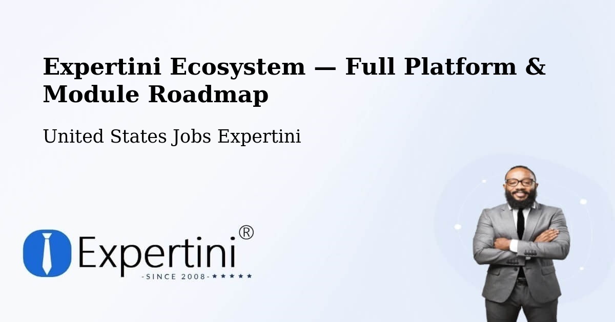 Expertini Ecosystem — Full Platform & Module Roadmap – Brewster