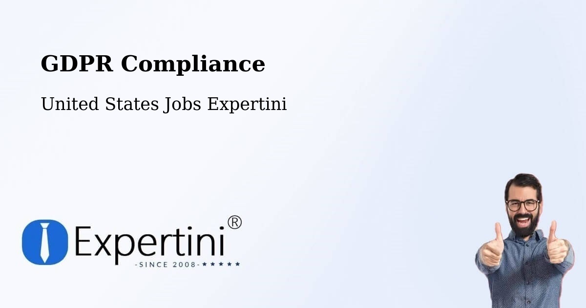 EU GDPR Compliance Statement – Brewster - United States Jobs Expertini